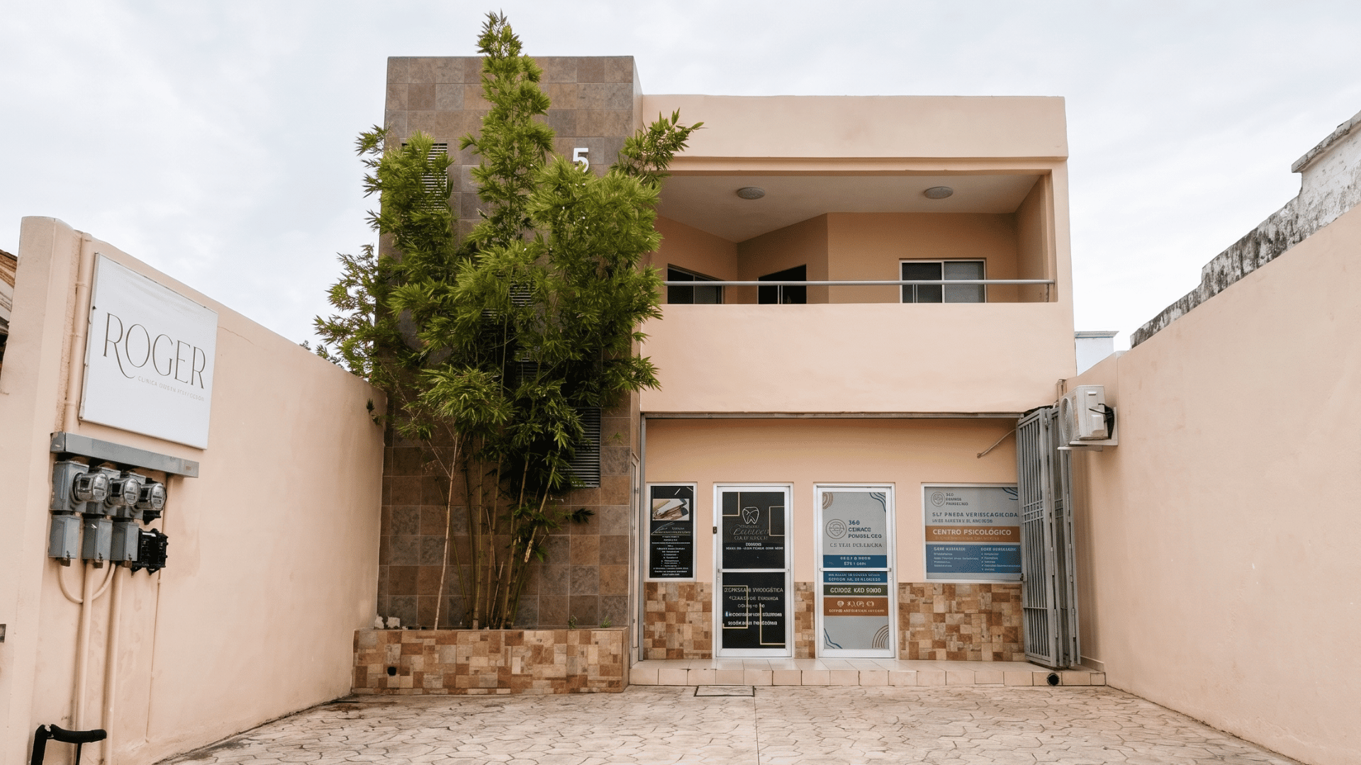 Fachada del consultorio Centro Psicológico 360 en Reynosa